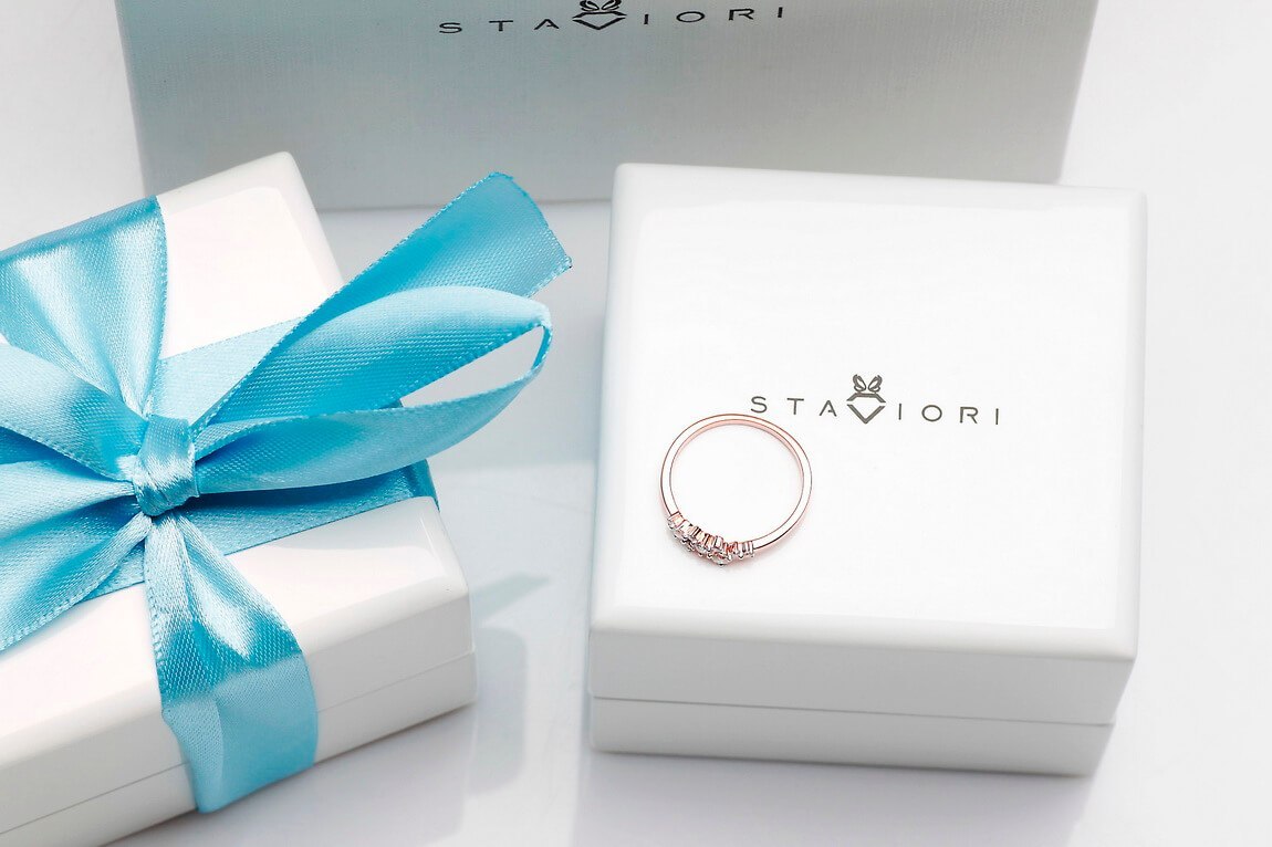 Emaga Złoty pierścionek PRD5400 - Diament